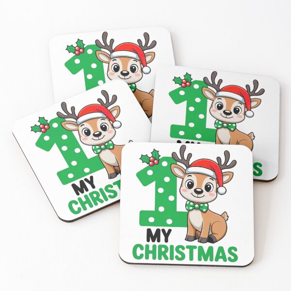 Item preview, My 1st Christmas Reindeer Baby Holiday designed and sold by styleonestaa.