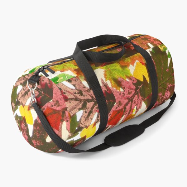 Item preview, Autumn Forest Green And Red Leaves Fall Art  designed and sold by DEC02.