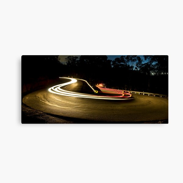 White Light, Red Light Canvas Print