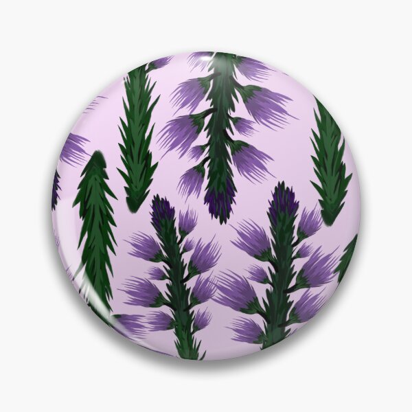 Item preview, Fantasy purple flowers with spikes 2025 designed and sold by Lovesicker.