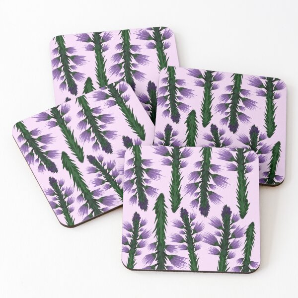 Item preview, Fantasy purple flowers with spikes 2025 designed and sold by Lovesicker.