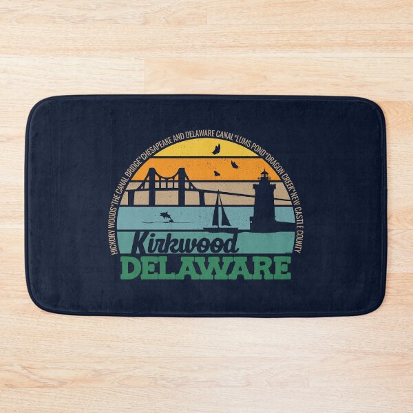 Item preview, Kirkwood Delaware Retro Sunset Local Pride Logo  designed and sold by CRHPOD20.