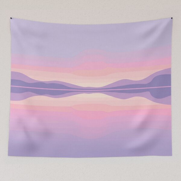 Item preview, Psycho-Pastel Lake Reflection designed and sold by EsenciaZen.