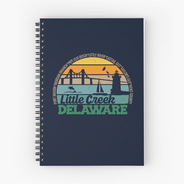 Item preview, Little Creek Delaware Retro Sunset Local Pride Logo  designed and sold by CRHPOD20.