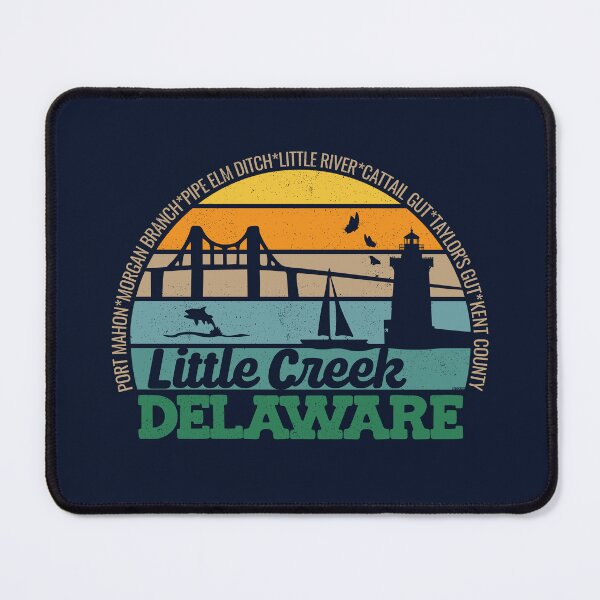 Item preview, Little Creek Delaware Retro Sunset Local Pride Logo  designed and sold by CRHPOD20.