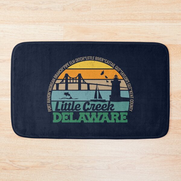 Item preview, Little Creek Delaware Retro Sunset Local Pride Logo  designed and sold by CRHPOD20.