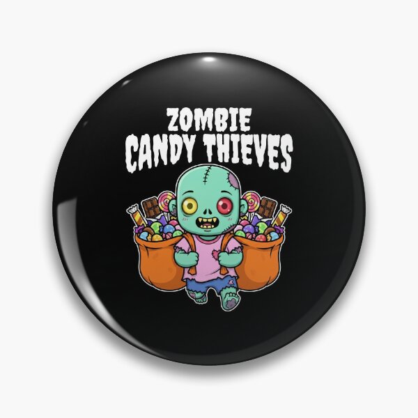 Item preview, ZOMBIE CANDY THIEVES - ZOMBIE HALLOWEEN designed and sold by KEF Custom.