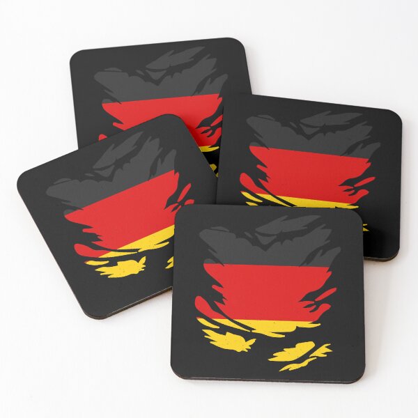 Item preview, RIPPED SHIRT FLAG INSIDE - GERMANY - Fans and Teams for Men and Women T-shirt-Recovered designed and sold by wallsandpatts.