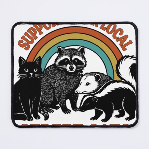 Item preview, Support Your Local Street Cats – Vintage Rainbow Animal Rescue designed and sold by BrionnaDani.