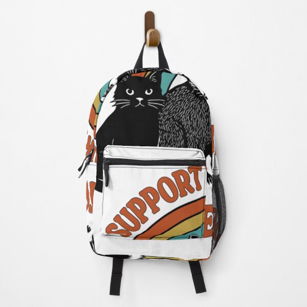Item preview, Support Your Local Street Cats – Vintage Rainbow Animal Rescue designed and sold by BrionnaDani.