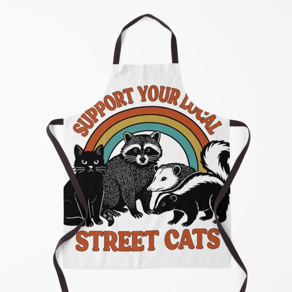 Item preview, Support Your Local Street Cats – Vintage Rainbow Animal Rescue designed and sold by BrionnaDani.