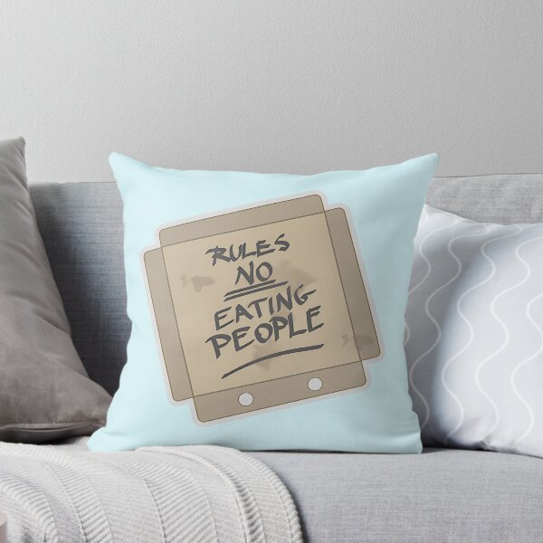 Item preview, Rules No Eating People Tablet Design | Limited Edition designed and sold by MaryTropfenbaum.