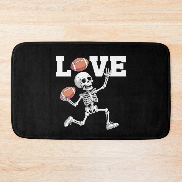 Item preview, Skeleton Playing Football Funny Love Graphic  designed and sold by Colorful Designs.