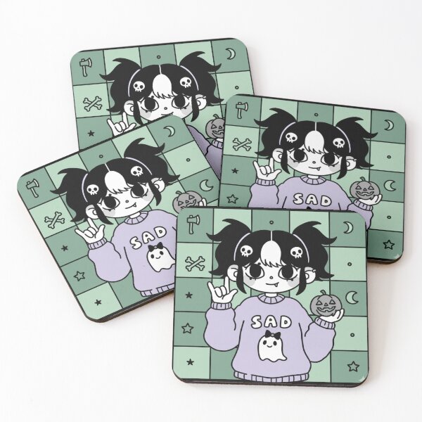 Item preview, Sad Ghost Club - Pastel Goth Girl with Pumpkin and Ghost designed and sold by Lixxie29.