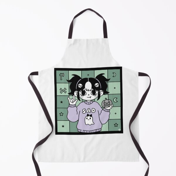 Item preview, Sad Ghost Club - Pastel Goth Girl with Pumpkin and Ghost designed and sold by Lixxie29.