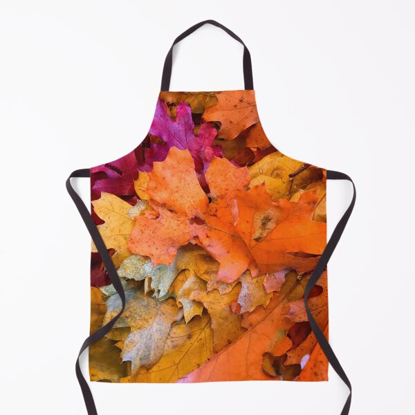 Item preview, Bright and Colorful Autumn Leaves in Pumpkin Spice Art Photo designed and sold by DEC02.