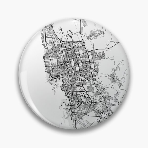 Item preview, Jeddah City Map of Makkah, Saudi Arabia - Light designed and sold by deMAP.