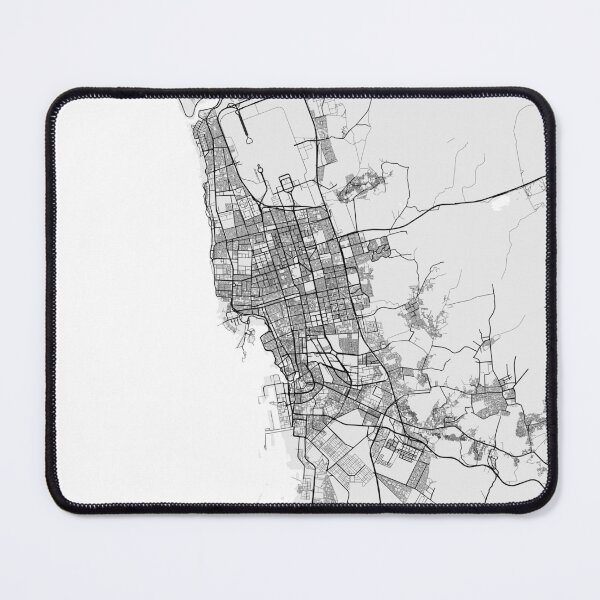 Item preview, Jeddah City Map of Makkah, Saudi Arabia - Light designed and sold by deMAP.