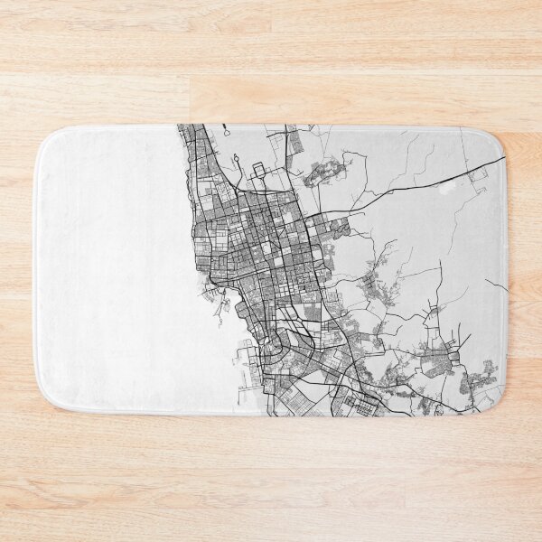 Item preview, Jeddah City Map of Makkah, Saudi Arabia - Light designed and sold by deMAP.
