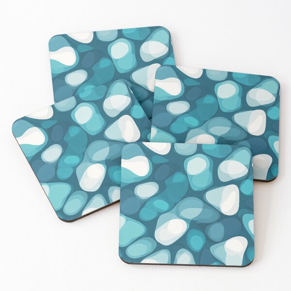 Item preview, Abstract Ocean Pebble Pattern designed and sold by Kybruno's Creations.