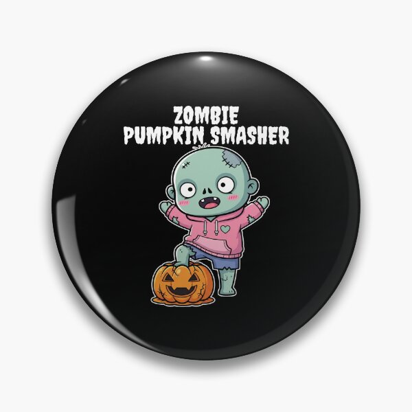 Item preview, ZOMBIE PUMPKIN SMASHER - ZOMBIE HALLOWEEN designed and sold by KEF Custom.