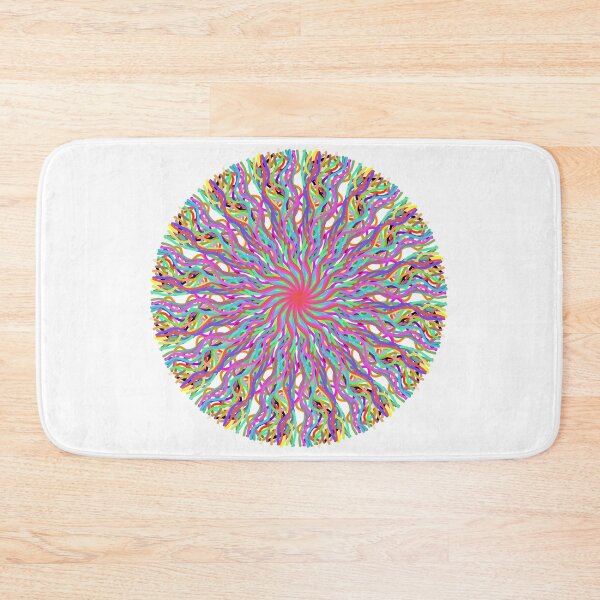 Item preview, abstract vibrant line art designed and sold by Pugavatar.