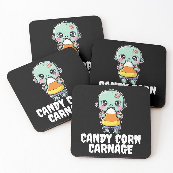 Item preview, CANDY CORN CARNAGE - ZOMBIE HALLOWEEN designed and sold by KEF Custom.