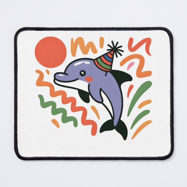 Item preview, Camiseta infantil con dibujos animados de delfines felices designed and sold by WanDee2025.