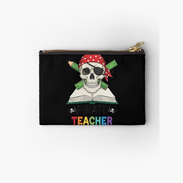 Item preview, Pirate Teacher Halloween Funny Skull Classroom designed and sold by Hananiah Merch.
