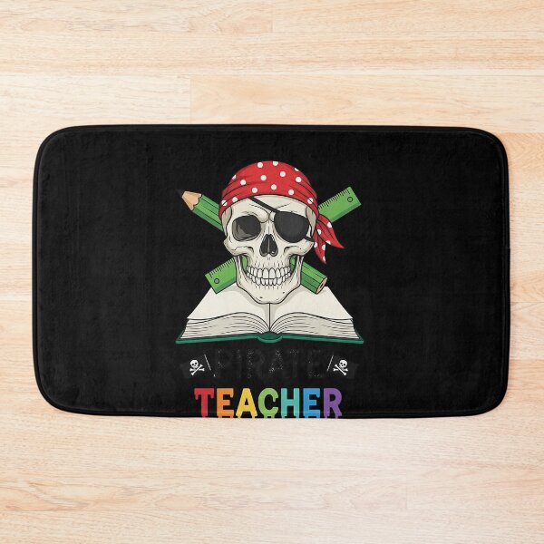 Item preview, Pirate Teacher Halloween Funny Skull Classroom designed and sold by Hananiah Merch.