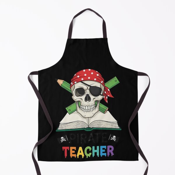 Item preview, Pirate Teacher Halloween Funny Skull Classroom designed and sold by Hananiah Merch.