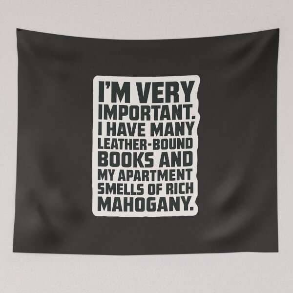 Item preview, Funny Anchorman Quotes Typography Stickers and Wall Art designed and sold by PinUpPizzazz.
