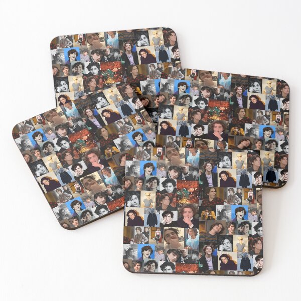 Item preview, Timothée Chalamet Collage – Aesthetic Celebrity Pattern Design designed and sold by Underhillboon.