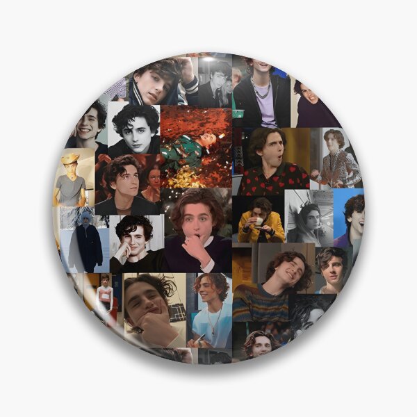 Item preview, Timothée Chalamet Collage – Aesthetic Celebrity Pattern Design designed and sold by Underhillboon.