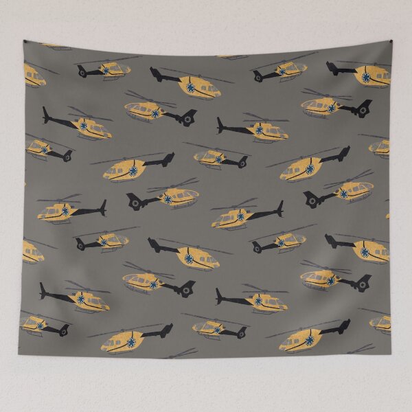 Item preview, Grey Yellow HEMS  designed and sold by smoothfoxill.