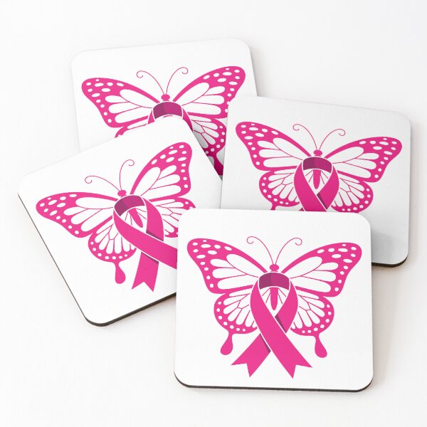Artikelvorschau, Schmetterling Brustkrebs Bewusstsein Pink Ribbon Unterstützung entworfen und verkauft von styleonestaa.