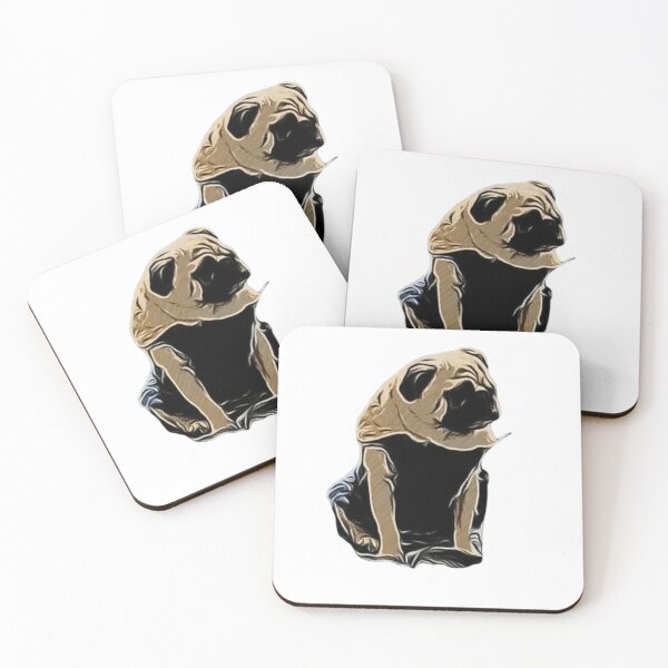 Item preview, A pug in her rug  designed and sold by netz28.