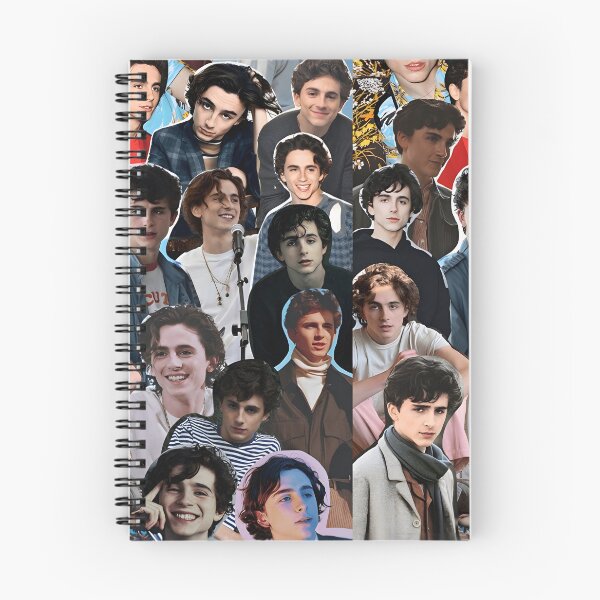 Item preview, Timothée Chalamet Collage – Stylish Actor Portrait Pattern designed and sold by Underhillboon.