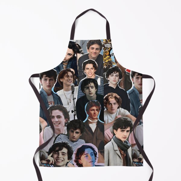 Item preview, Timothée Chalamet Collage – Stylish Actor Portrait Pattern designed and sold by Underhillboon.