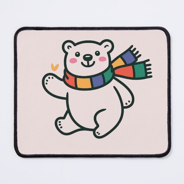 Item preview, Camiseta infantil de oso polar con bufanda designed and sold by WanDee2025.