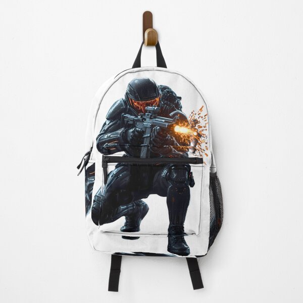 Item preview, Black Soldier in Action designed and sold by PING 999 STUDIO.
