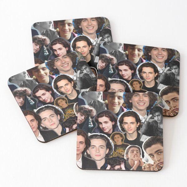 Item preview, Timothée Chalamet Collage – Modern Aesthetic Actor Tribute designed and sold by Underhillboon.