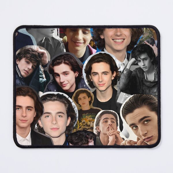 Item preview, Timothée Chalamet Collage – Modern Aesthetic Actor Tribute designed and sold by Underhillboon.