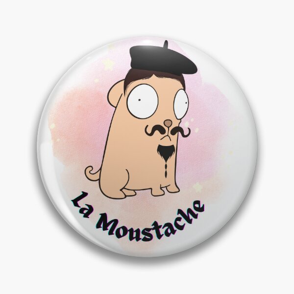 Item preview, La Moustache - Humor in French designed and sold by LulitasDreams.