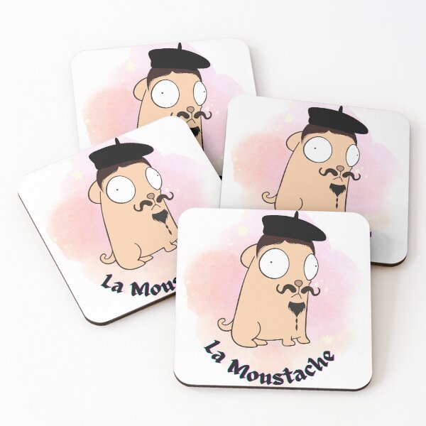 Item preview, La Moustache - Humor in French designed and sold by LulitasDreams.