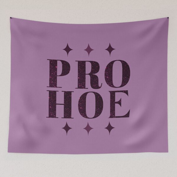 Item preview, Pro Hoe - Sex Worker Pride designed and sold by The Courtesan Boutique.