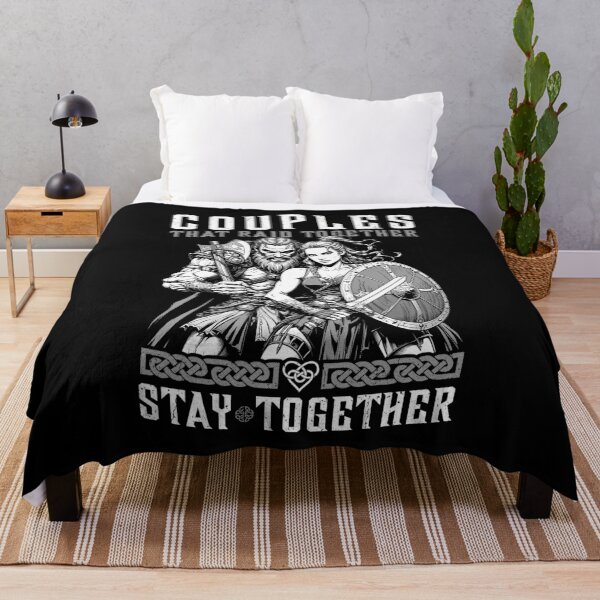 Item preview, Viking Couple Couples Raid Stay Together Norse Mythology designed and sold by GrandeDuc.