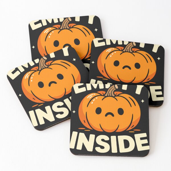 Item preview, Empty Inside Pumpkin Halloween Meme Funny Spooky Design designed and sold by biecklislastc.