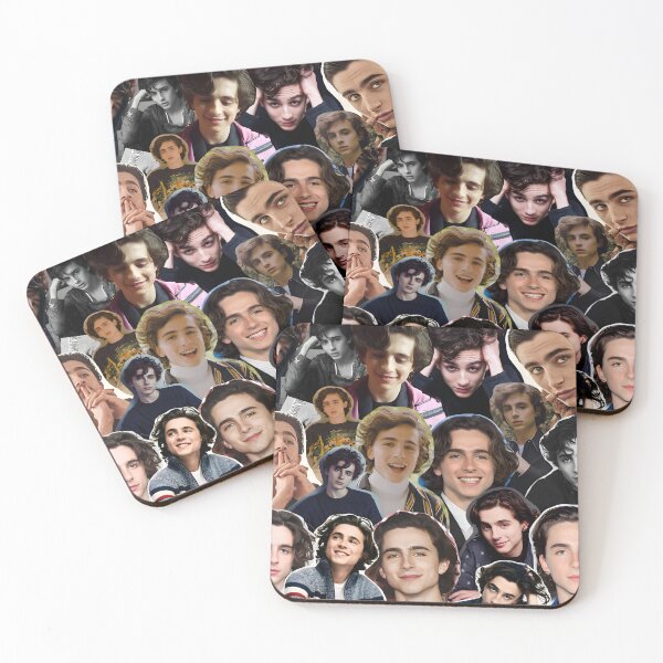 Item preview, Timothée Chalamet Collage – Artistic Actor Portrait Collection designed and sold by Underhillboon.