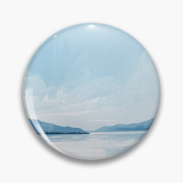 Item preview,  Blue Drift – Abstract Sky & Snow Brushwork designed and sold by Art of Abundance.